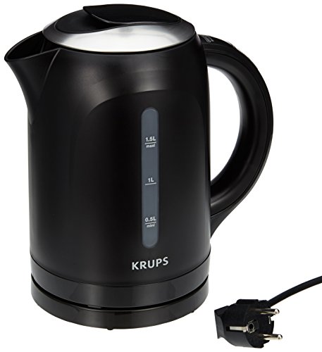 Preisvergleich Produktbild Krups BW410 Wasserkocher mit Display / 2400 Watt / schwarz