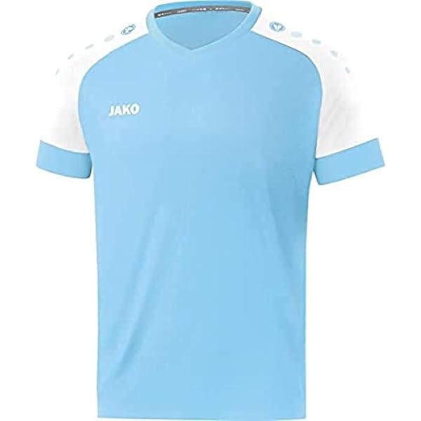 Jako Team Maillot Sport Enfant - Manches Courtes Bleu - Tissu Keep Dry - 100% Polyester - Taille 152