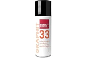 KONTAKT CHEMIE CRC 76009-AG - GRAPHIT 33 Dispersión de grafito fino. Conductor 200 ml