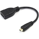 Micro Mikro Hdmi &Ccedil;evirici D&ouml;n&uuml;şt&uuml;r&uuml;c&uuml; Adapt&ouml;r Kablosu 15Cm