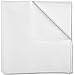 Price comparison product image Pocket Square 100% Cotton White Premium Stitching by Puentes Denver