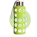 Produktbild Irisana BBO Borosilikat Flasche mit Silikon-Schutzhülle, Grün, 300 ml