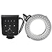 Price comparison product image Aputure Amaran LED lumière Flash Macro annulaire avec 100 perles CRI 95+ pour Canon EOS 600D, 1100D, 700D, SX170 IS, SX500 IS, D3200, Coolpix L310, 550D,500D,650D,450D,400D,350D,300D