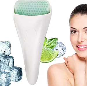 SZONZ Ice Roller for Face Massager, Facial Skin Care Tool with Cool Gel Beads for Cold Massage Therapy and Body Massage Relief For Salon, Reducing Wrinkles and Eye Puffiness