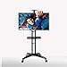 Produktbild Xue Universal TV Cart, TV Srtand Für 32-65 Zoll LCD LED-Fernseher 360 º Schwenk Mit Bremse Mit Rädern Mobile Wire Management Möbel Flachbildschirm TV-Stand Und Entertainment-Konsole