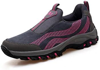JYFG Middle-aged women's shoes sports shoes Non-slip Convenient Soft bottom Old man shose Lazy Shoes, gray, 36