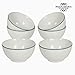 Produktbild Set of bowls China crockery Weiß Blau (6 pcs) - Kitchen's Deco Kollektion by Bravissima Kitchen