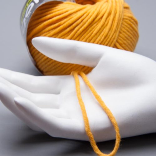 LANA GROSSA COTTON MIX 80, 527 – Maisgelb - 2