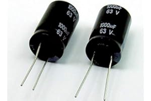 POPESQ® 2 pz. x Condensatore elettrolitico 1000uF 63V #A2942