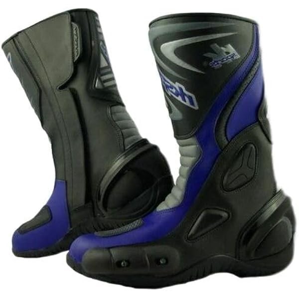 MCW REAL LEATHER HIGH TECH MENS LONG MOTORBIKE MOTORCYCLE RACING - View #4