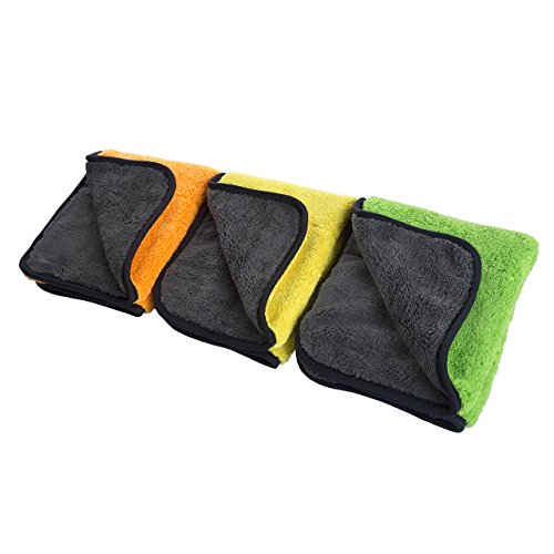 Panni Lavaggio In Auto In Microfibra Asciugamani Di Asciugatura Pulizia Ultra Assorbenti La Lucidatura Della Cura Delle Auto Da 0,02 € | DHgate - Foto 4