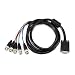 Produktbild Crewell 1,5 m/149,9 cm VGA männlich auf 5 BNC Video Adapter Kabel für HDTV Monitor