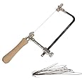 HOMESOM 1 x Copy Saw Steel Frame with 0.3 mm Diamond Wire Saw for Wood Stone Metal Cutting Multifunctional Hand Tool
