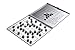 Produktbild Azerus Alu Line: Aluminium-Leder Box 3-in-1 Spielset: Sudoku, Solitaire, Vier Gewinnt - mit magnetischen Spielsteinen, Spielbrett 10,5cm x 10,5cm x 0,7cm, Mod. XY006P3 DE)
