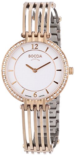 Boccia Damen-Armbanduhr XS Analog Quarz Titan 3230-03 Boccia Damen-Armbanduhr XS Analog Quarz Titan 3230-03