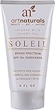 Art Naturals SPF 30 Broad Spectrum Sunscreen 177 ml - Made in the USA with the best Natural & Organic Ingredients - For all Skin Types - Gentle enough for Children, Kids & Babies - Infused w/ Jojoba Oil