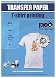 mejor papel transfer para camisetas oscuras Te permitirá imprimir un bloque de texto o una imagen directamente en el papel utilizando tu propia impresora de inyección de tinta.