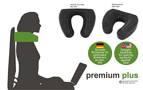 daydream: Reise-Nackenkissen „Premium+“ mit Memory Foam, grau (N-5452) - 6