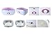 Kit: Paraffin Bath(Wax) XL, Hands, Feet, 6x ROSA MOSQUETA (6 X 500ml = 3000ml) + Heater XL-size, PREMIUM QUALITY, UK Plug Adapter