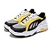 Produktbild MISS&YG Männer Outdoor Sportlich Freizeitschuhe Leichte Atmungsaktive Wanderschuhe,Blackyellow,44