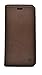 Produktbild Porter Riley - Lederhülle für iPhone 8 / iPhone 7. Premium Slim Echtleder Standhülle/Cover/Brieftasche kompatibel mit iPhone 8/7 (Schokoladenbraun)
