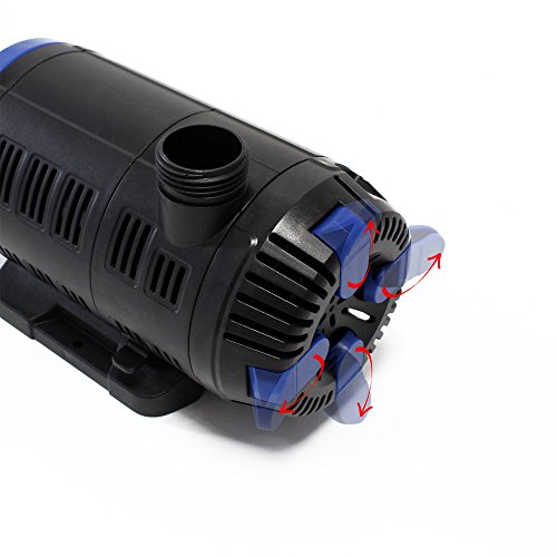 SuperECO Teichpumpe CET-15000 150W 15000l/h Filterpumpe mit Strömungswächter - 3
