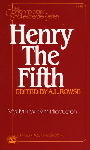 Henry V livre