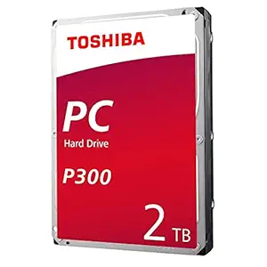 Toshiba 2TB HDWD220UZSVA 5400RPM 128MB Cache/Buffer SATA 6.0Gb/s 3.5inch Internal HDD P300 Desktop PC Hard Drive - 2 Year Warranty