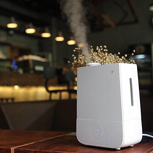 Joly Joy Luftbefeuchter 4L Ultraschall Humidifier mit kühlem Dampf mit 3 Modi zur Verbesserung des Raumklimas, Weiß - 6