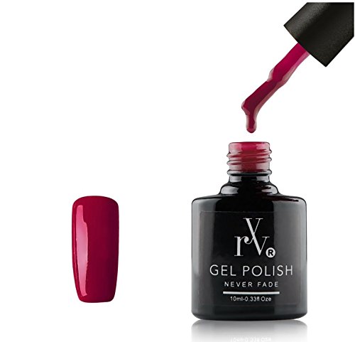 RYV Gel Polish Colours for Gel Nails UV LED Shellac Nail Polish Soak Off New Collection 2016 (Raspberry Shine)