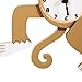 Fantasy Fields - Sunny Safari Animals themed Kids Wall Clock Best for Nursery Room Decor |  Hand Painted Details | Child Friendly Water-based Paint