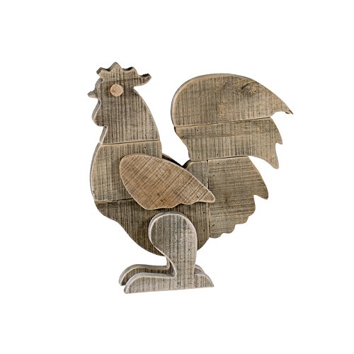 Preisvergleich Produktbild TFC 51 9331366 Dekofigur Hahn 33x29cm Massivh (1 Stück)