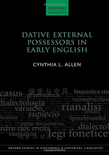 Dative External Possessors in Early English