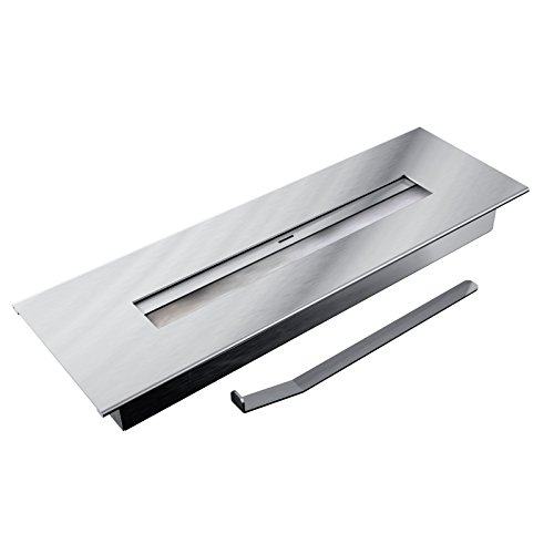 Ethanol brenner (L) mit sicherem Brennsystem, Edelstahl, 1,5 Liter, TÜV geprüft, - 3