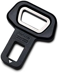 Pentaton belt alarm stopper, seat belt reminders help, Beep Beep anti, sound Stop, seat belt replacement buckle dummy, bottle openers, belt adapter