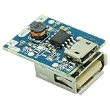 Estado: Nuevo SODIAL 5V 1A Batería de Litio Li-Po de Módulo de Alimentación Elevadora Li-Po Convertidor de Refuerzo de Tablero de Protección de Carga Micro-USB DIY？Cargador 134N3P