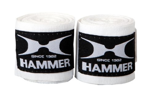 Hammer - Vendaje para Boxeo wieß Talla:2.5 M