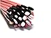 32 Piece Cosmetic Make Up Brush Set Foundation Eye Shadow Eye Browns Lips Angle Eyebrow Blusher Brushes Beautician - Pink