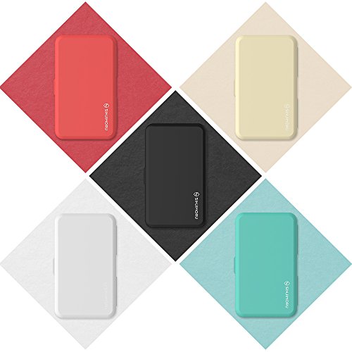 SINJIMORU Smartphone Kartenetui, Kartenhalter/Kartenfach fÃ¼rs Handy/Kreditkartenetui/Visitenkartenetui/Smart Wallet/Handy Kartenhalter/Handy Geldbeutel. Sinji Card Zip, Schwarz.