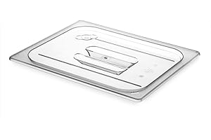 HENDI Tapa Gastronorm - Tritan BPA free - GN 1/2 - Transparente - 265x325 mm