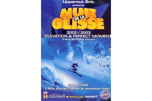 Coffret La Nuit de la glisse 2 DVD : 2002 : Elevation / 2003 : Perfect Moment