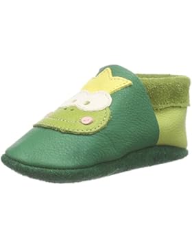 Pololo Frosch Unisex-Kinder Flache Hausschuhe