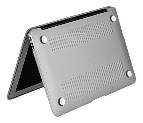 Gecko Macbook Air 11″ Clip On Case – Milch-Weiss – trendige Farben / perfekter Schutz in der Farbe milch-weiss / frozen white geeignet für Macbook Air 11,6″ (Typ A1370 und A1465) - 5