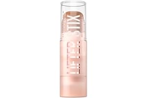 Maybelline New York Stick Viso Multi Uso per Correggere, Illuminare e Scolpire i Lineamenti, Effetto Liftato, Facilmente Sfumabile, Con Olio di Semi di Mirtillo Rosso, Lifter Stix, Nr. 65, 6 g