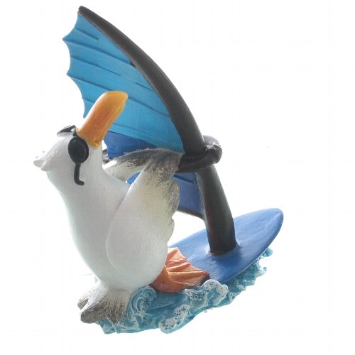 Preisvergleich Produktbild Dio Möwe Windsurfer mit Sonnenbrille Polystone