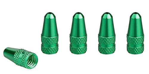 Xunits Ventilkappen Fahrrad - Presta / Französisch Alu eloxiert in verschiedenen Farben 5 Stck.