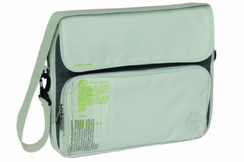 Lässig Umhängetasche Notebooktasche ,,college" 13-15 Zoll - Mehrfarbig (Text light grey) LTHOLMB14160