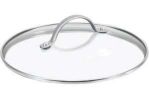 GreenPan, Couvercle en Verre de 30 cm avec Poignée en Inox