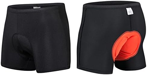 Rovy Store Men's Women's Cycling Bicycle Shorts, 3D Padded Hip Protection for Cycling Underwear Undershorts Under Pants