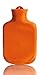 Produktbild Wärmflasche Faba Care by Sänger 2 L, kuscheliger Konturbezug, Naturgummi, 1 Seite Lamellen, Gummiwärmflasche, Orange